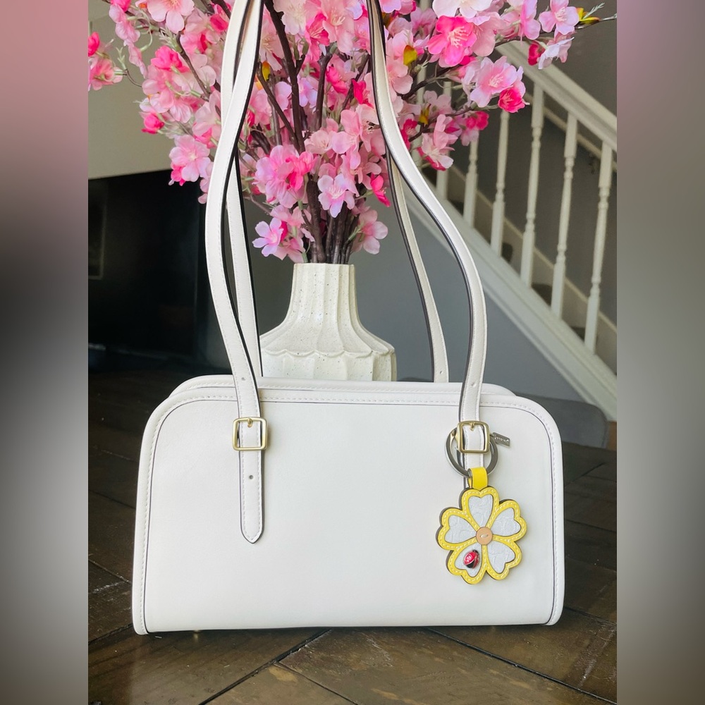 Coach Ladybug Flower Keychain (RARE) - Picture 3 of 3